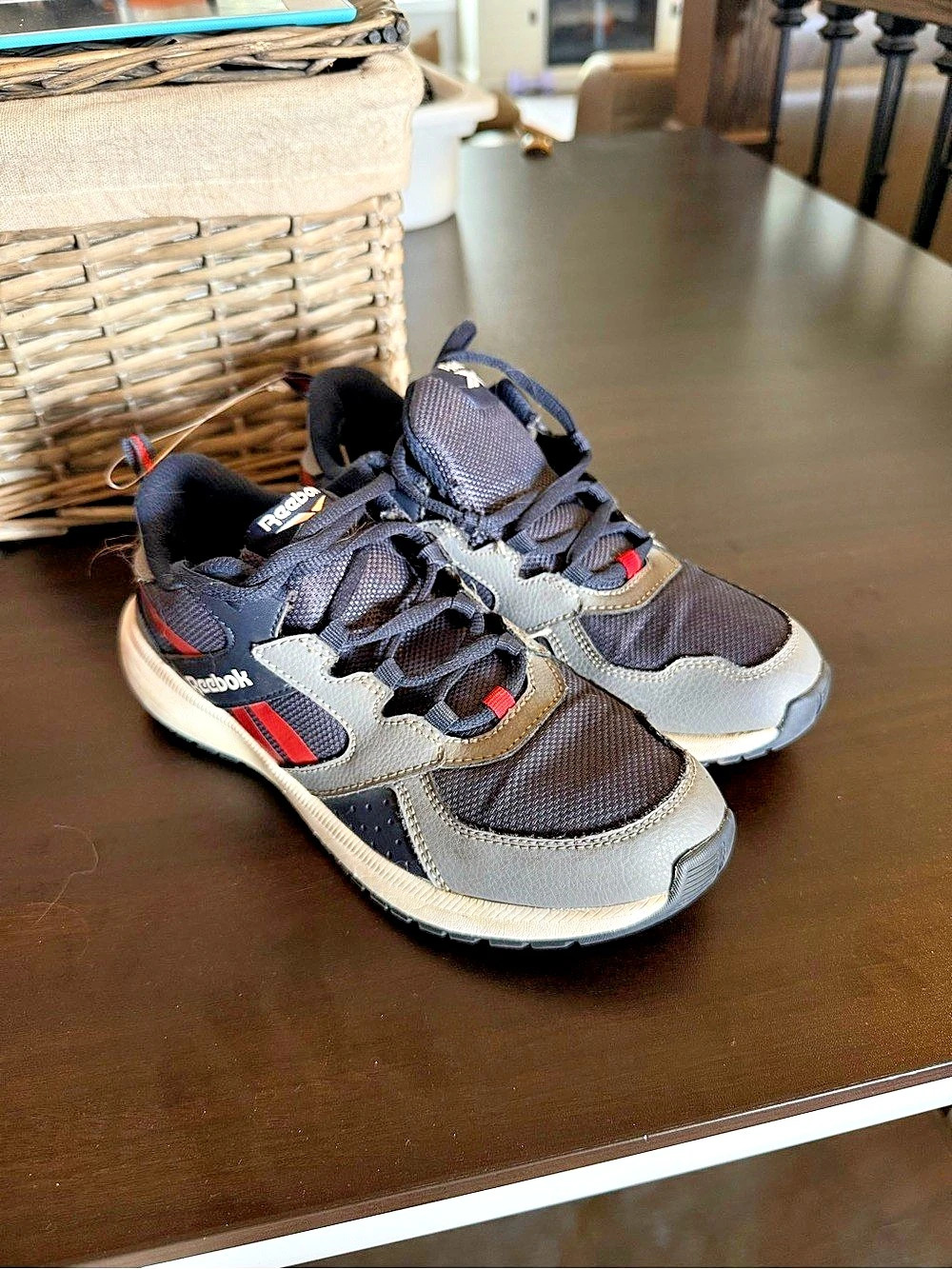 Reebok Kids Sneakers Black & Gray
